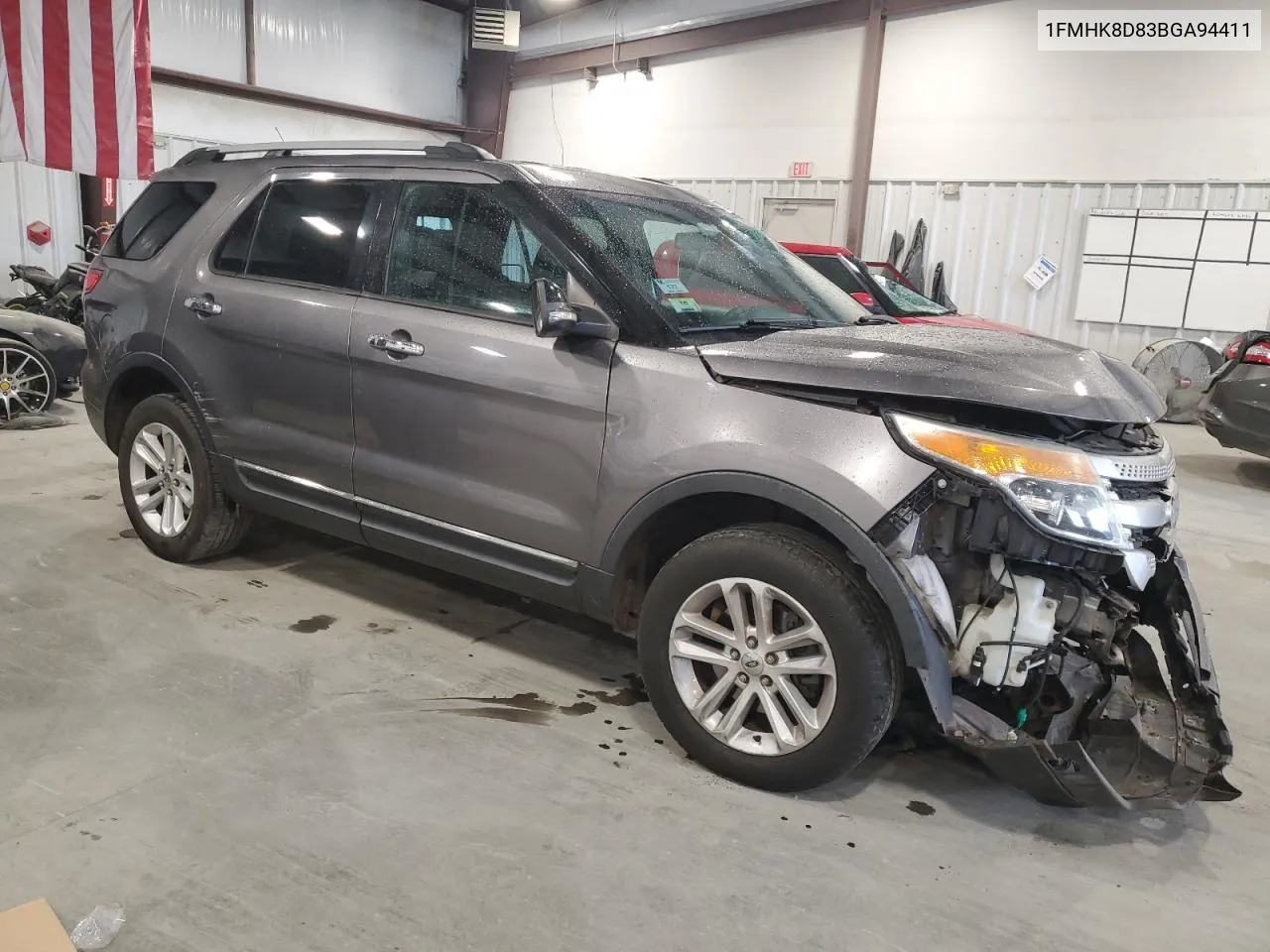 2011 Ford Explorer Xlt VIN: 1FMHK8D83BGA94411 Lot: 70233844