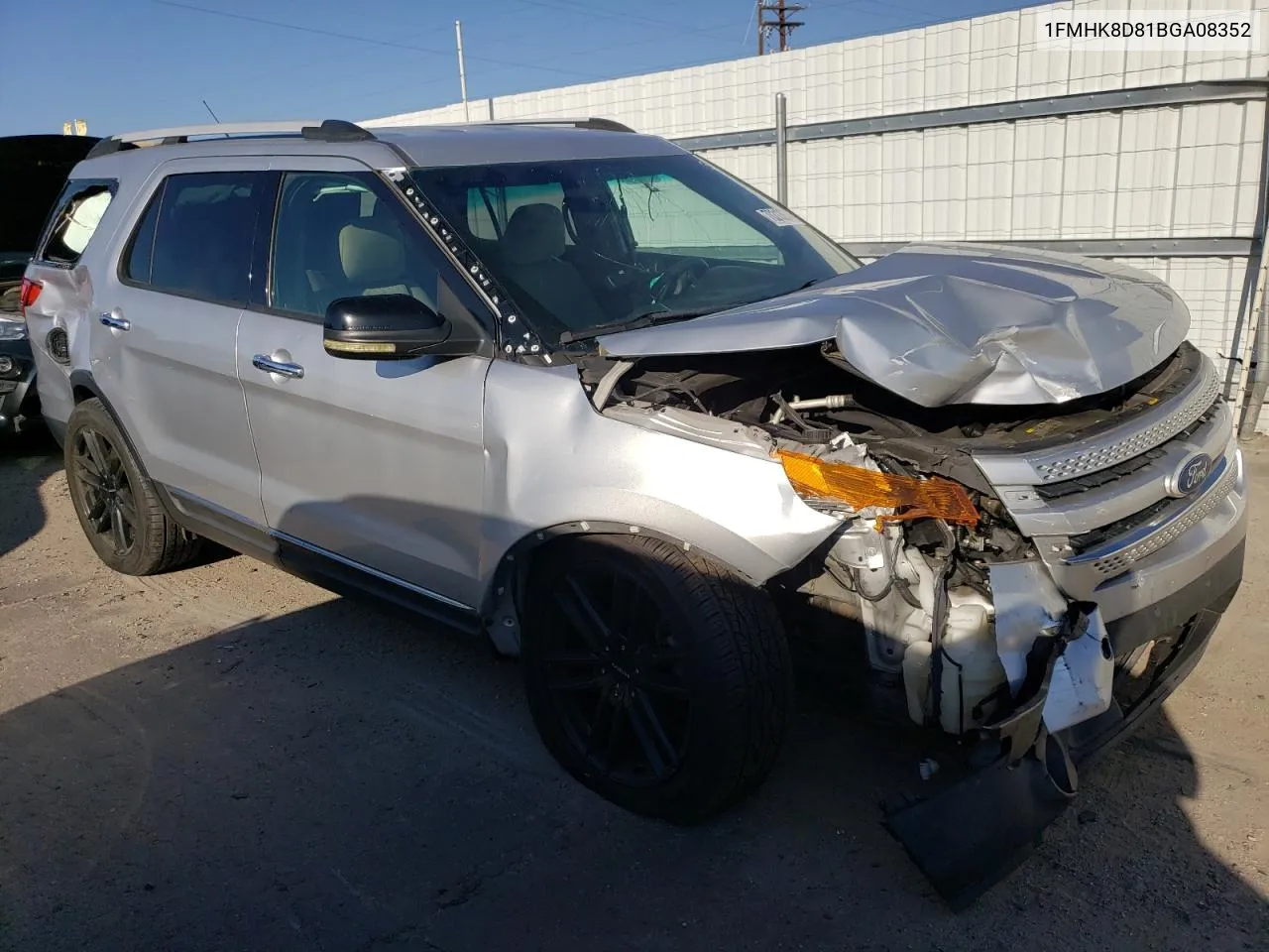 2011 Ford Explorer Xlt VIN: 1FMHK8D81BGA08352 Lot: 70313674