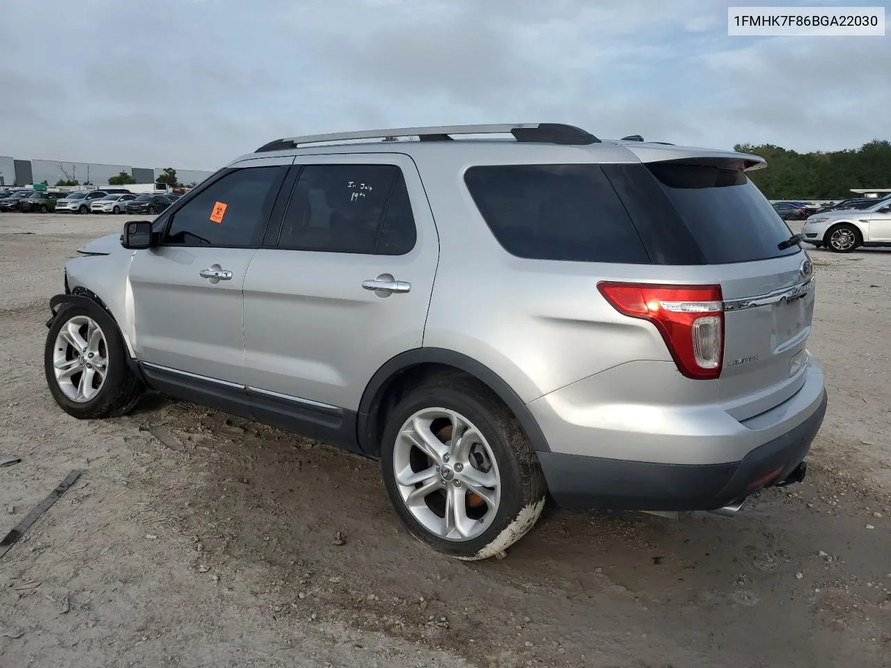 2011 Ford Explorer Limited VIN: 1FMHK7F86BGA22030 Lot: 70388754