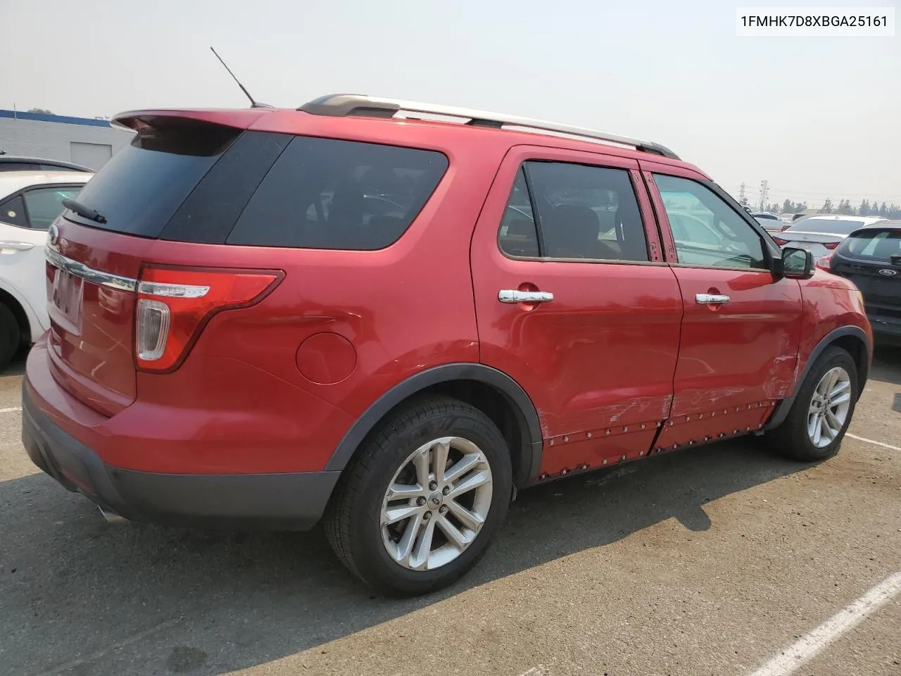 2011 Ford Explorer Xlt VIN: 1FMHK7D8XBGA25161 Lot: 70609654