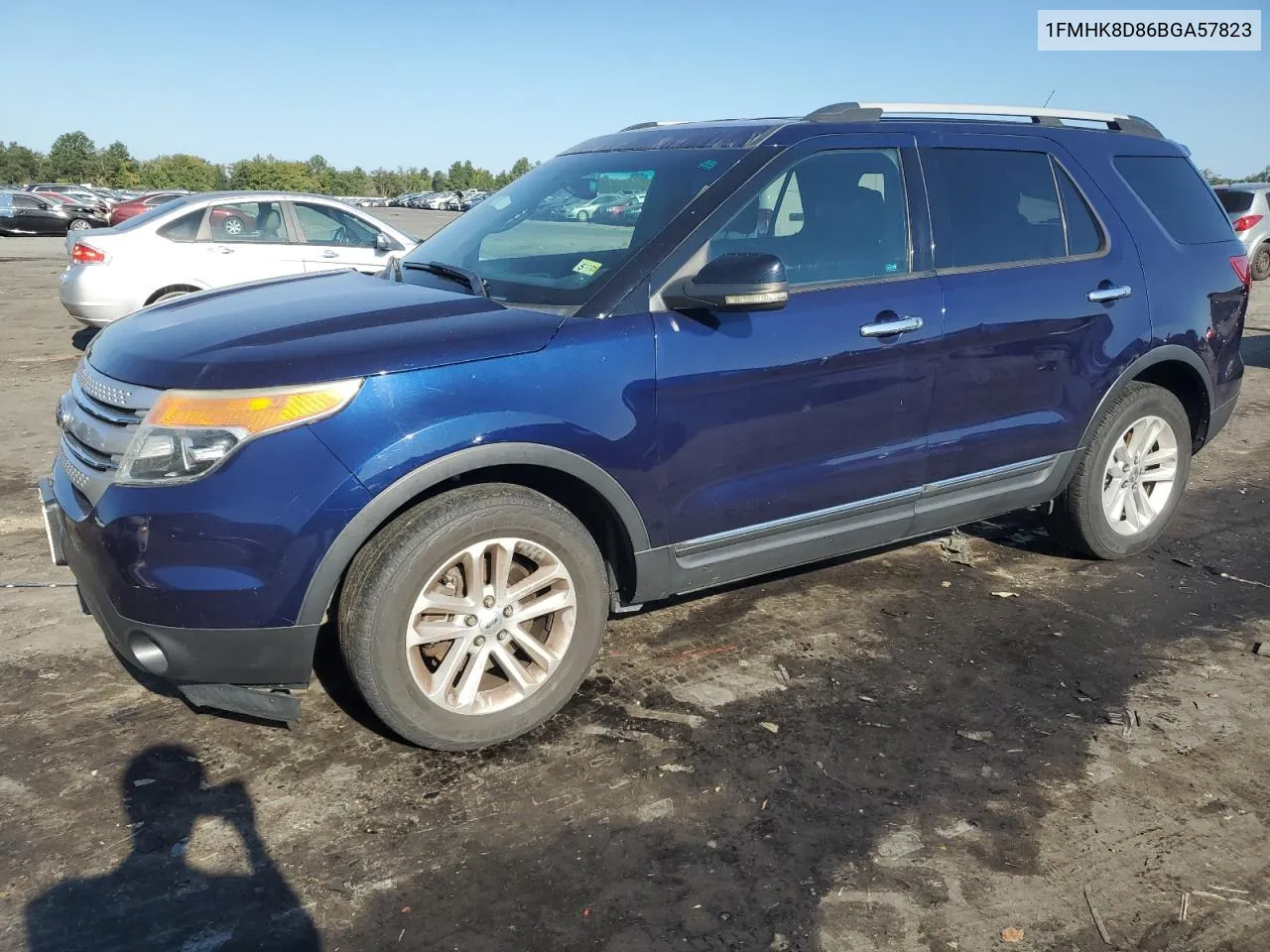 2011 Ford Explorer Xlt VIN: 1FMHK8D86BGA57823 Lot: 70625374