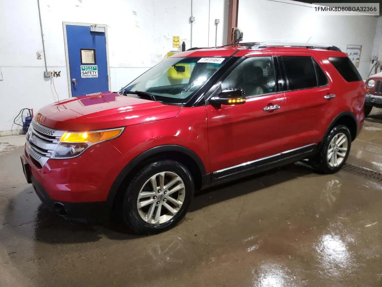 2011 Ford Explorer Xlt VIN: 1FMHK8D80BGA32366 Lot: 71970464