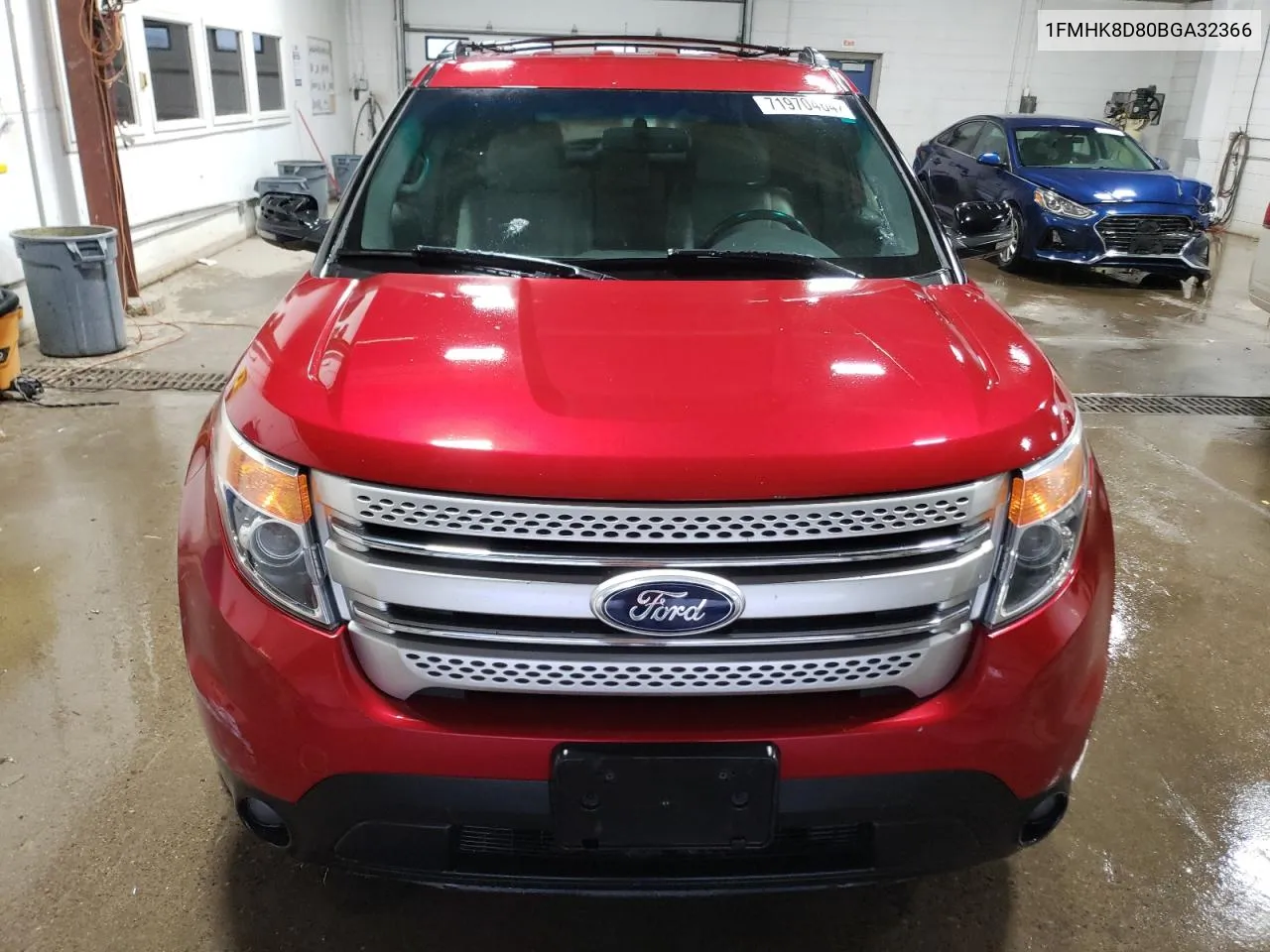 2011 Ford Explorer Xlt VIN: 1FMHK8D80BGA32366 Lot: 71970464