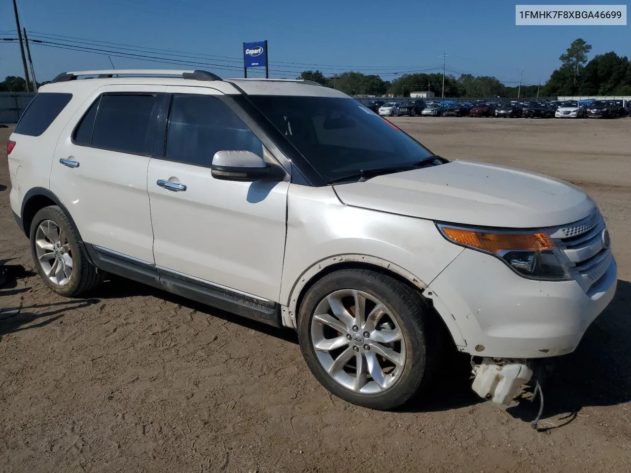 2011 Ford Explorer Limited VIN: 1FMHK7F8XBGA46699 Lot: 71992544