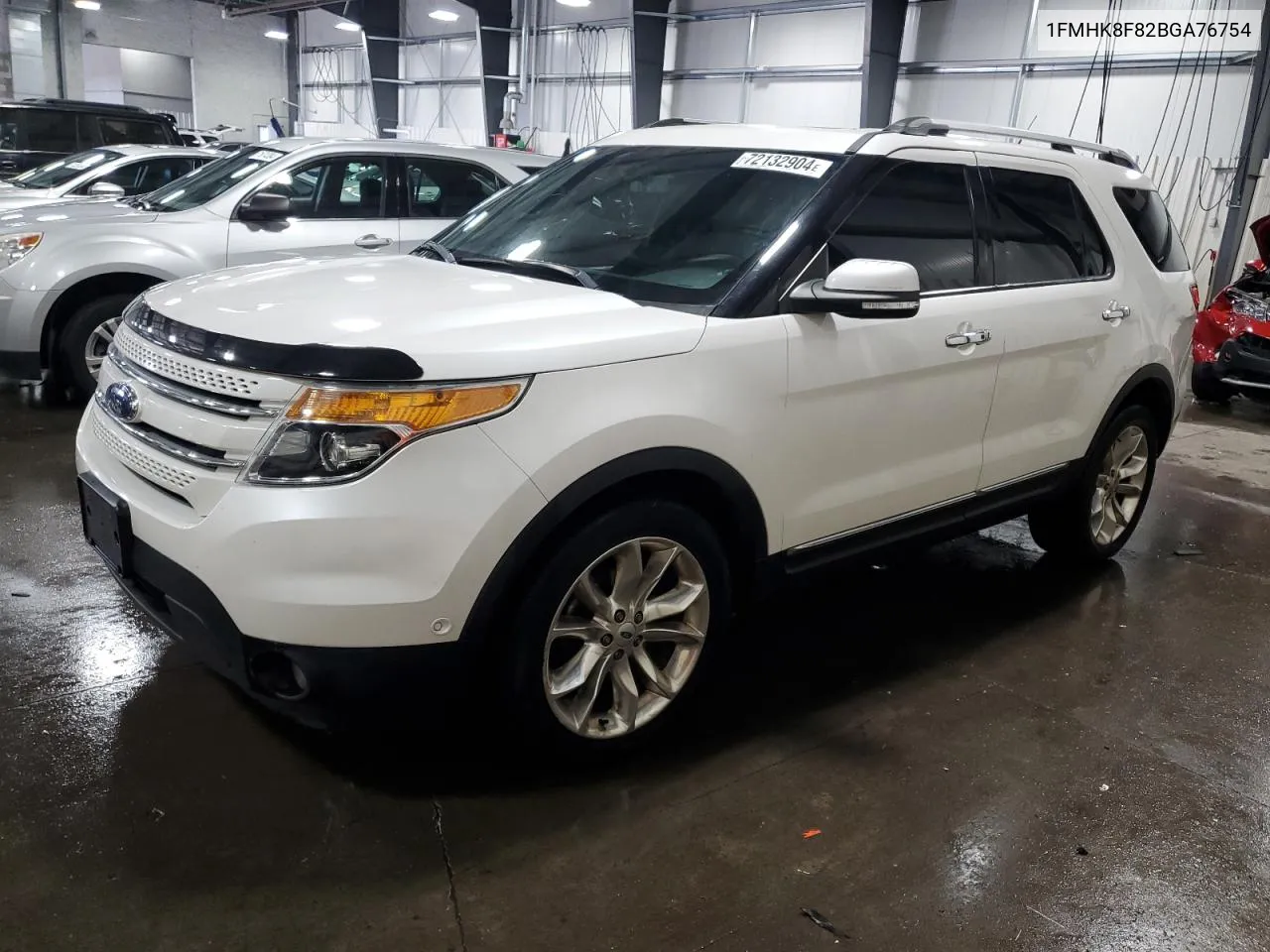 2011 Ford Explorer Limited VIN: 1FMHK8F82BGA76754 Lot: 72132904