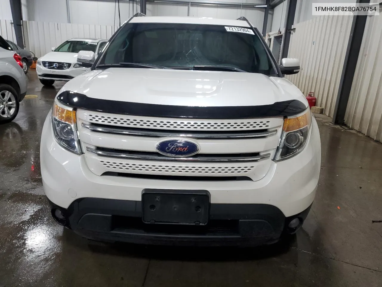 2011 Ford Explorer Limited VIN: 1FMHK8F82BGA76754 Lot: 72132904