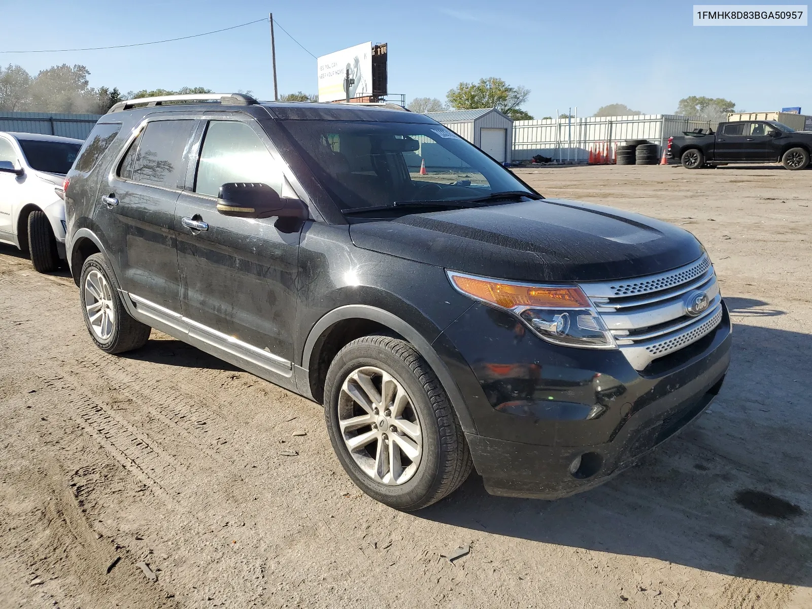 2011 Ford Explorer Xlt VIN: 1FMHK8D83BGA50957 Lot: 72237453