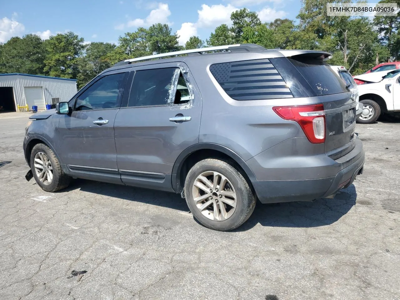 2011 Ford Explorer Xlt VIN: 1FMHK7D84BGA09036 Lot: 72586804