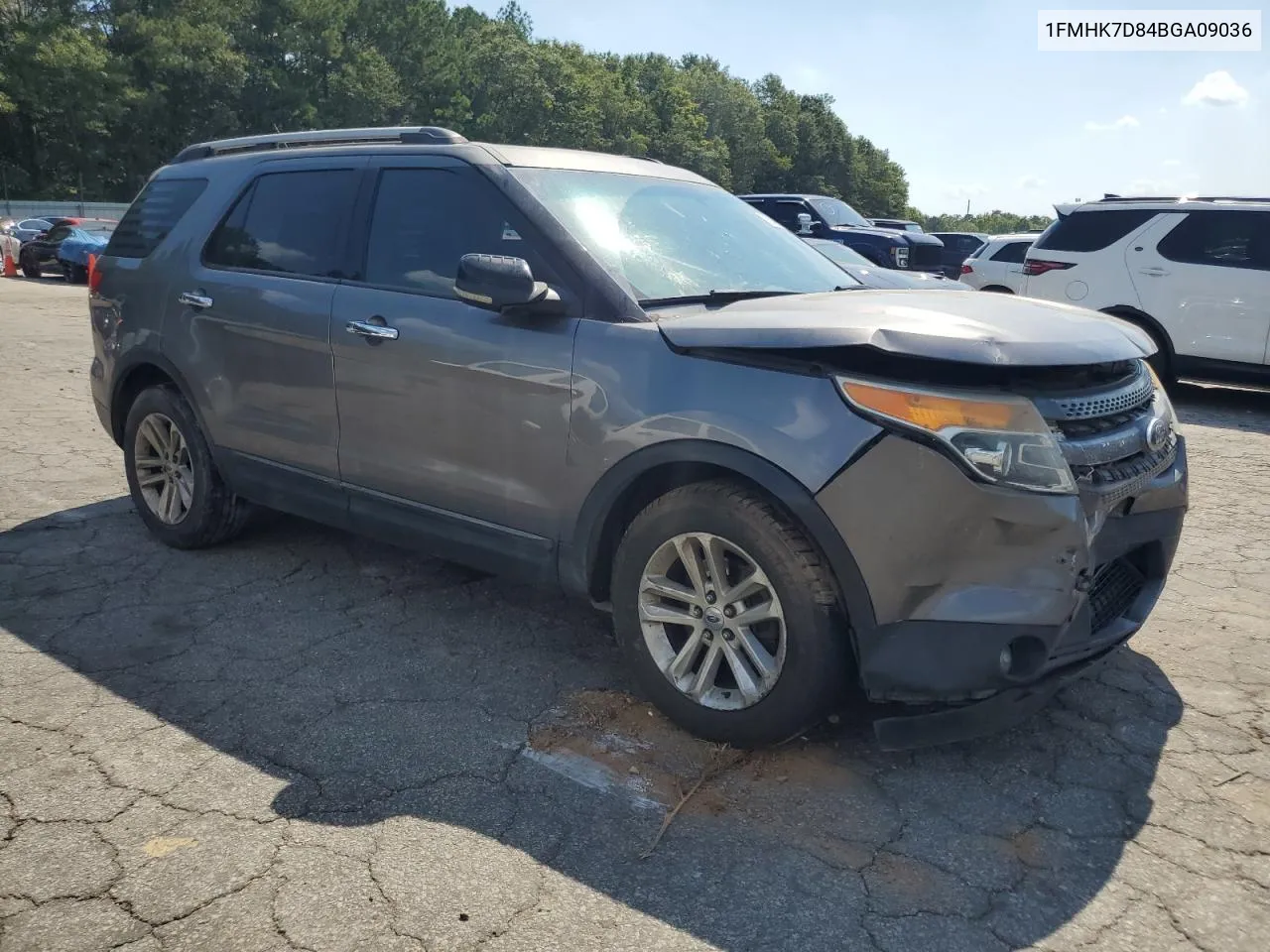 2011 Ford Explorer Xlt VIN: 1FMHK7D84BGA09036 Lot: 72586804