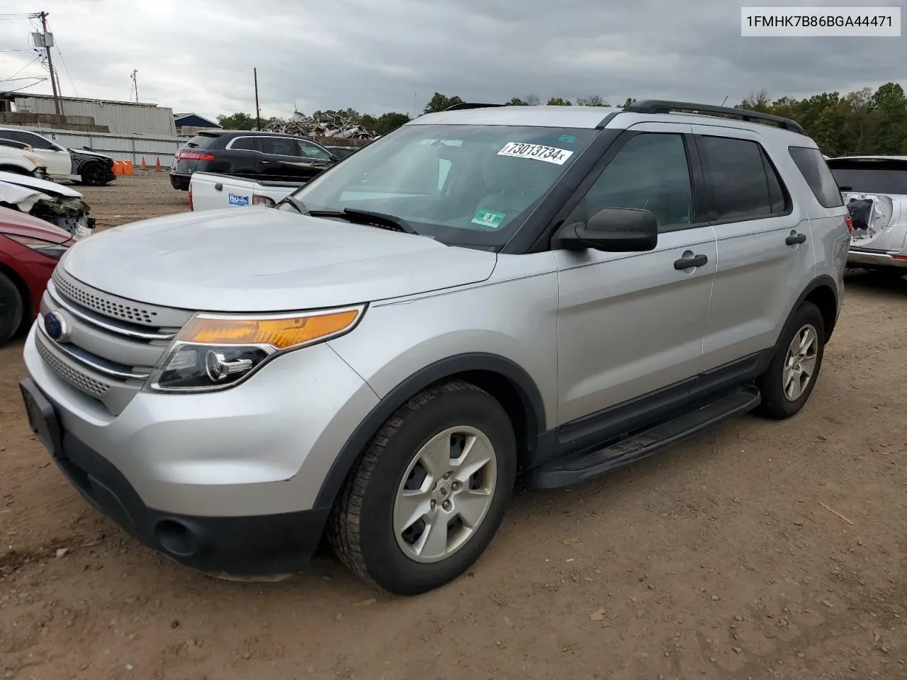 2011 Ford Explorer VIN: 1FMHK7B86BGA44471 Lot: 73013734