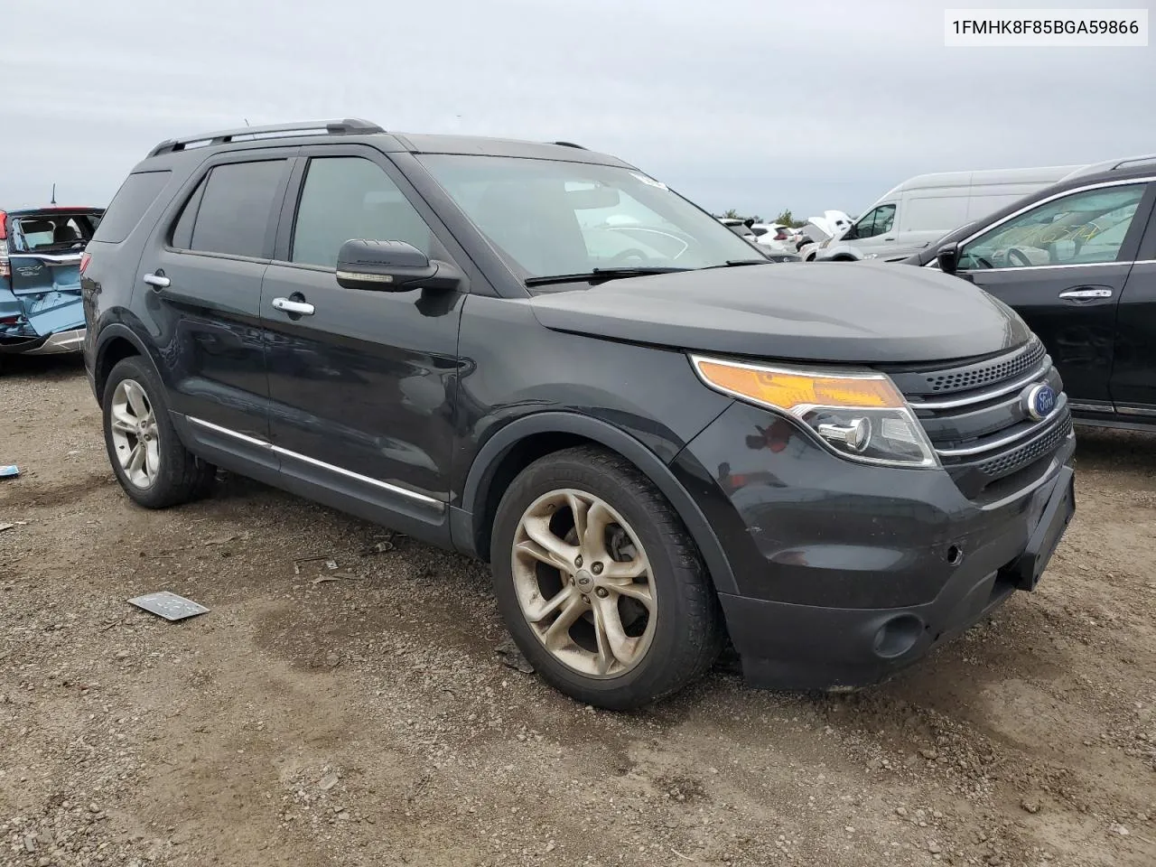 2011 Ford Explorer Limited VIN: 1FMHK8F85BGA59866 Lot: 73015474