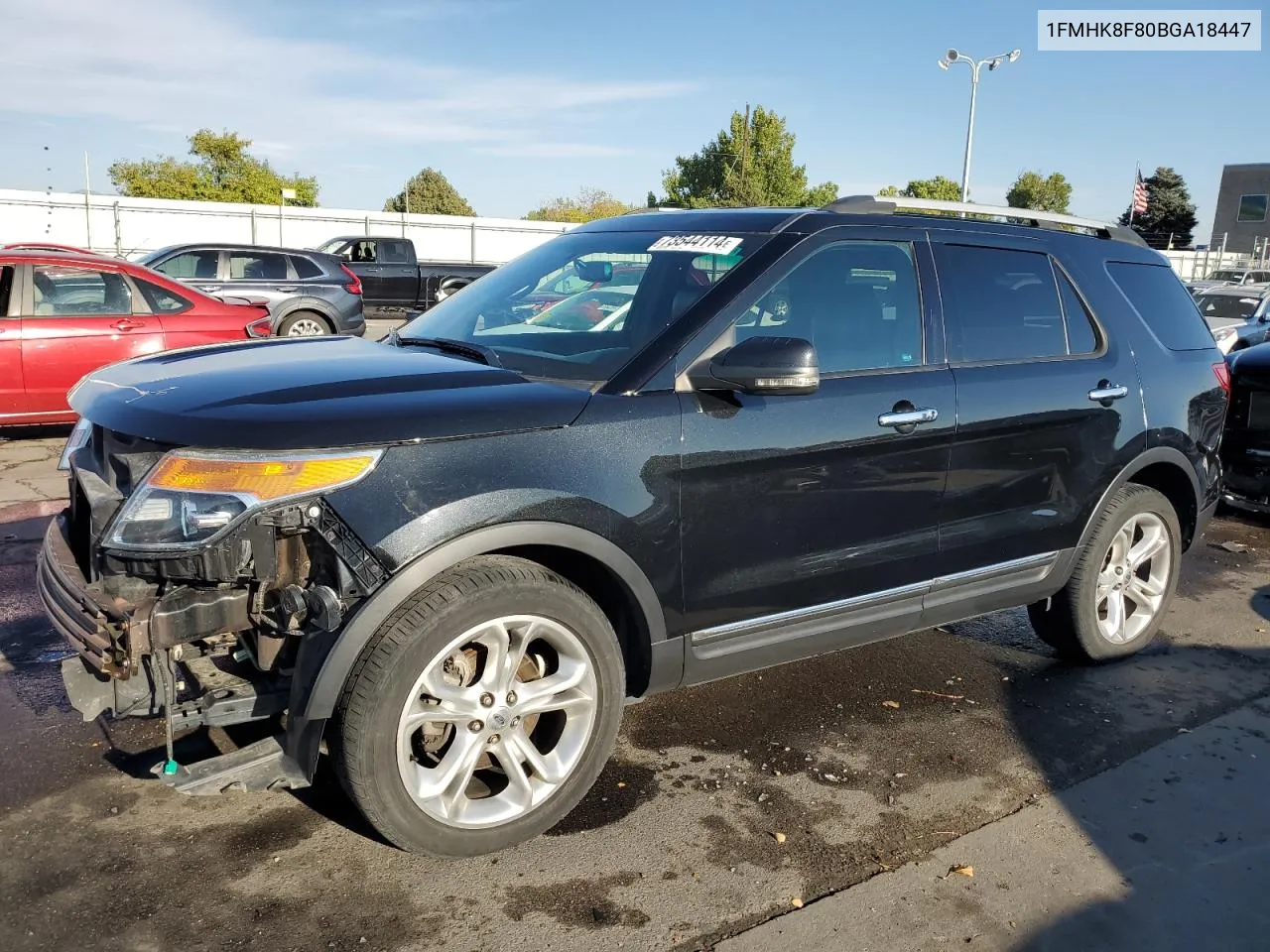 1FMHK8F80BGA18447 2011 Ford Explorer Limited