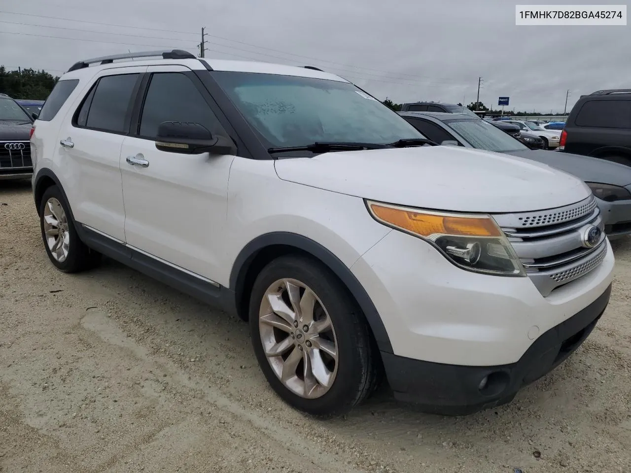 2011 Ford Explorer Xlt VIN: 1FMHK7D82BGA45274 Lot: 73938124