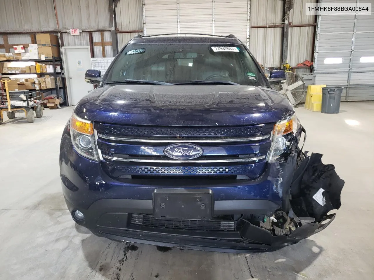 2011 Ford Explorer Limited VIN: 1FMHK8F88BGA00844 Lot: 73993894