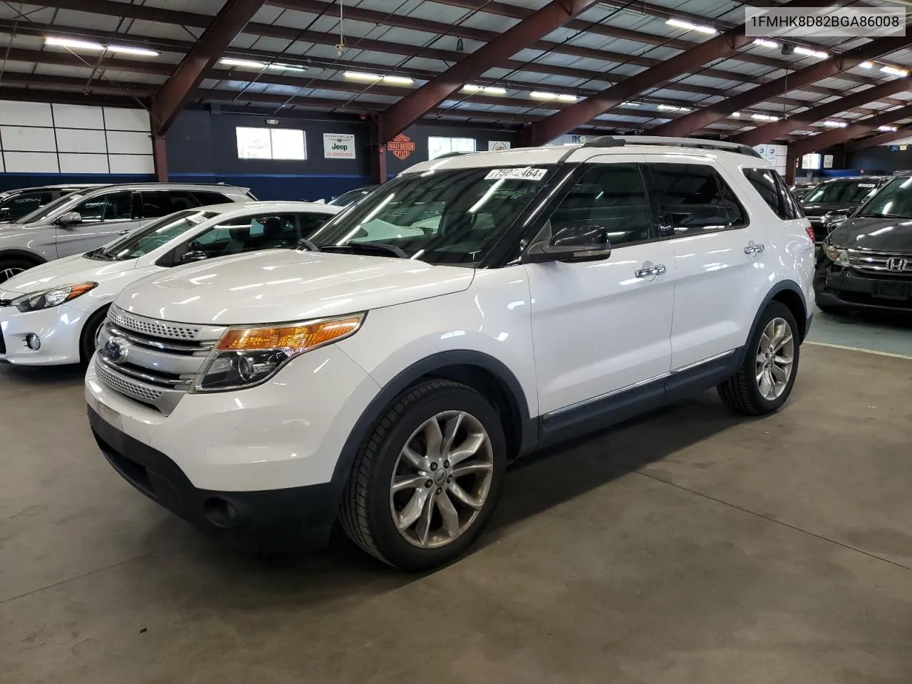 2011 Ford Explorer Xlt VIN: 1FMHK8D82BGA86008 Lot: 75042464