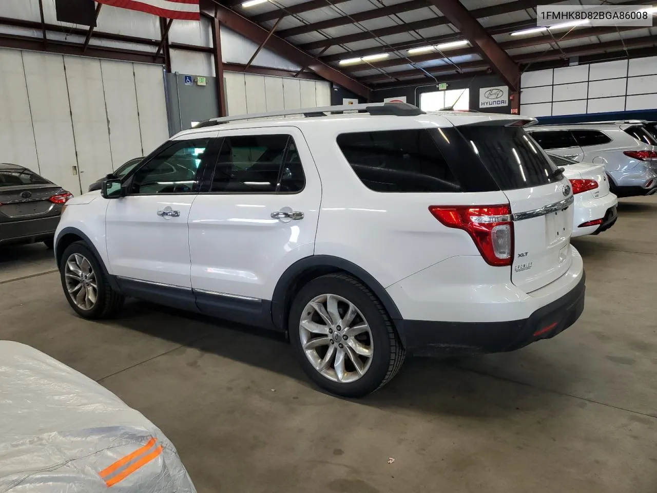 2011 Ford Explorer Xlt VIN: 1FMHK8D82BGA86008 Lot: 75042464