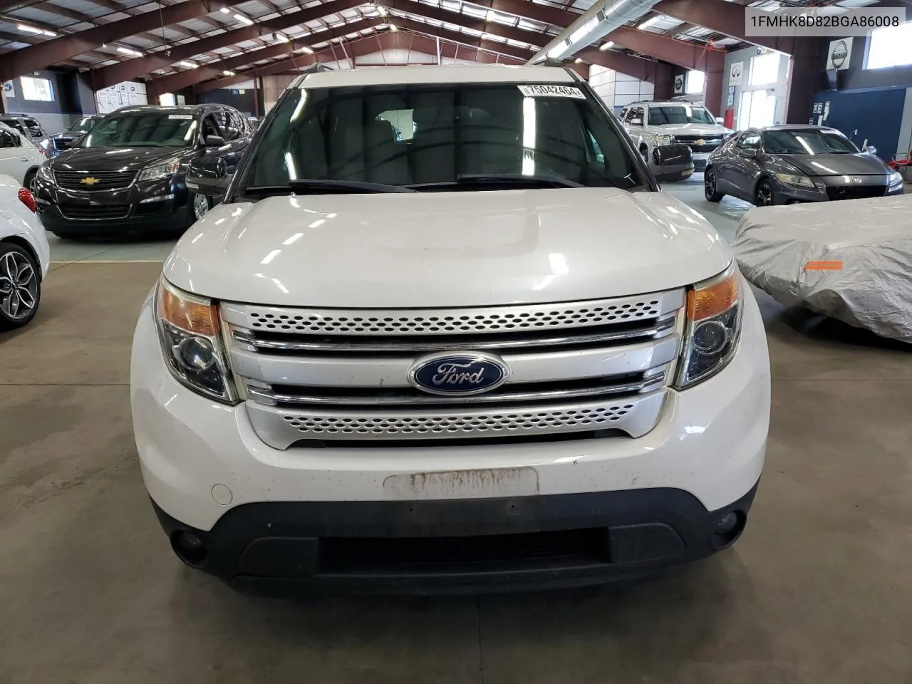 2011 Ford Explorer Xlt VIN: 1FMHK8D82BGA86008 Lot: 75042464