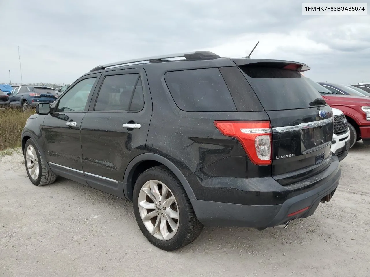 2011 Ford Explorer Limited VIN: 1FMHK7F83BGA35074 Lot: 75100614