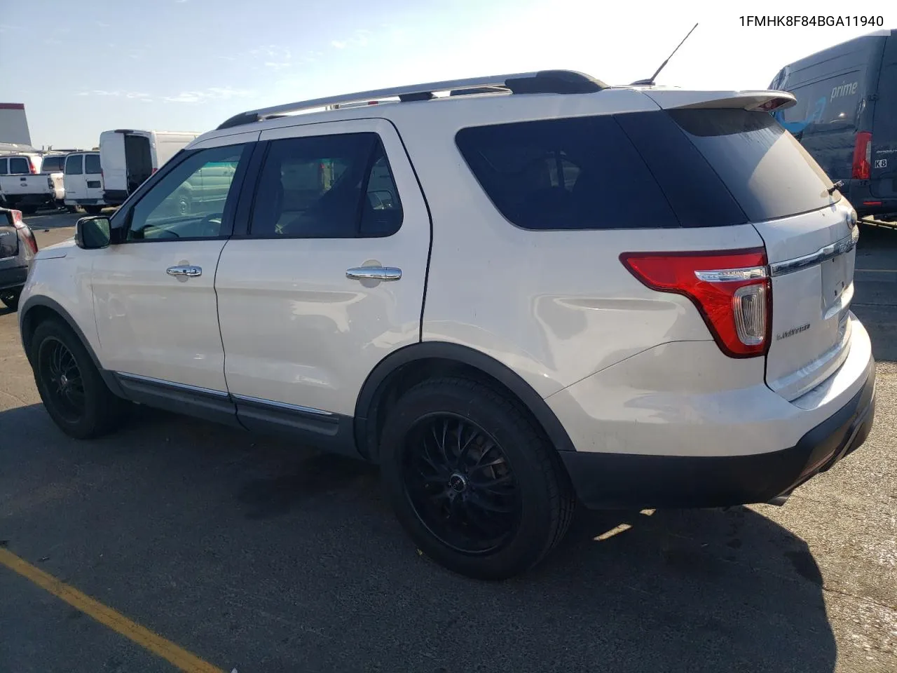 2011 Ford Explorer Limited VIN: 1FMHK8F84BGA11940 Lot: 75254134