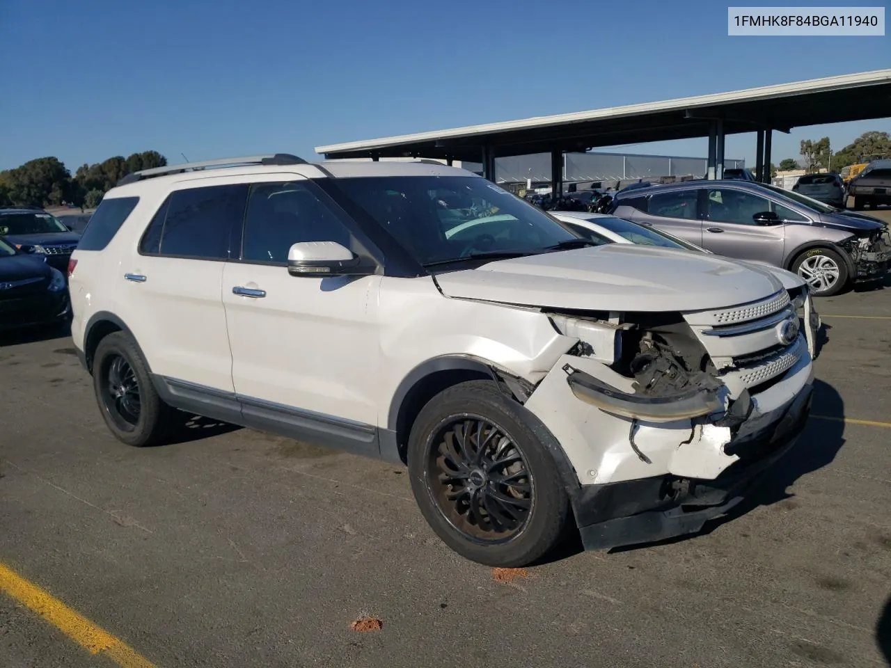 1FMHK8F84BGA11940 2011 Ford Explorer Limited