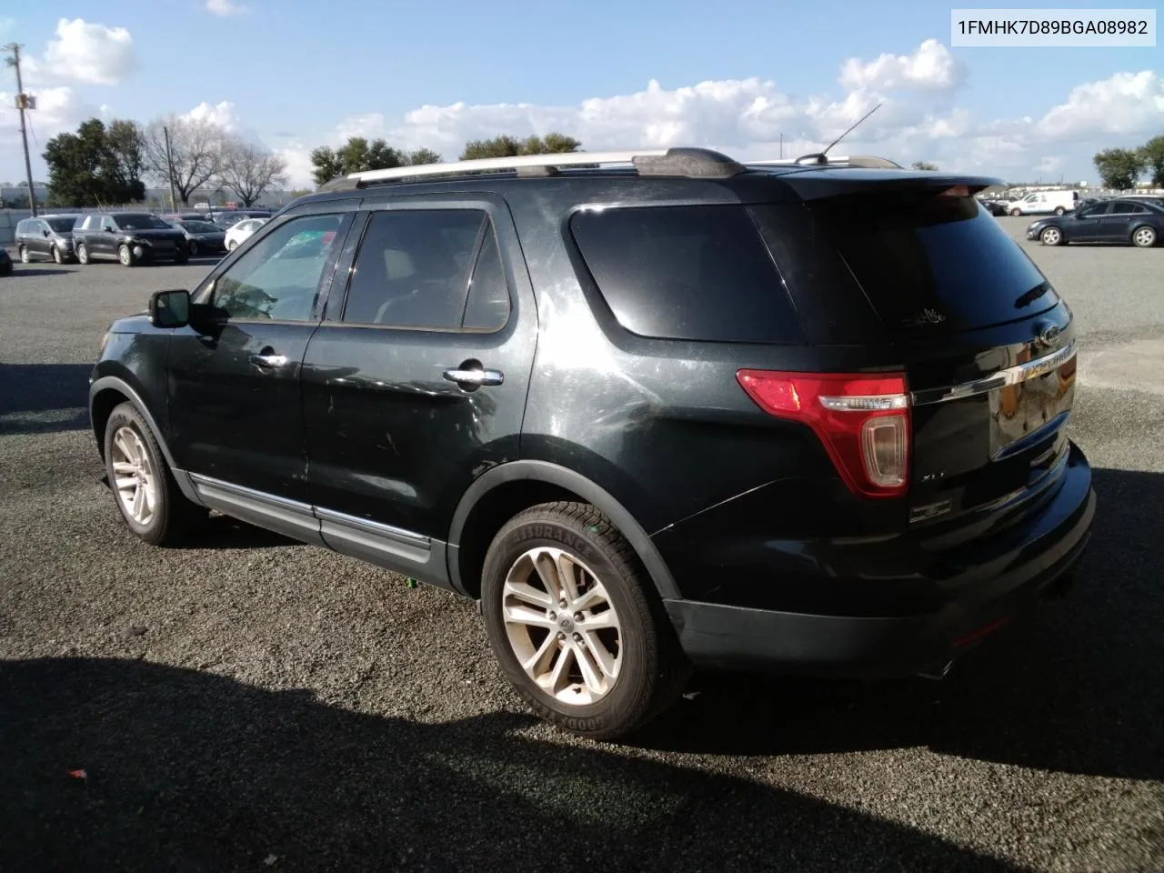 2011 Ford Explorer Xlt VIN: 1FMHK7D89BGA08982 Lot: 76110394