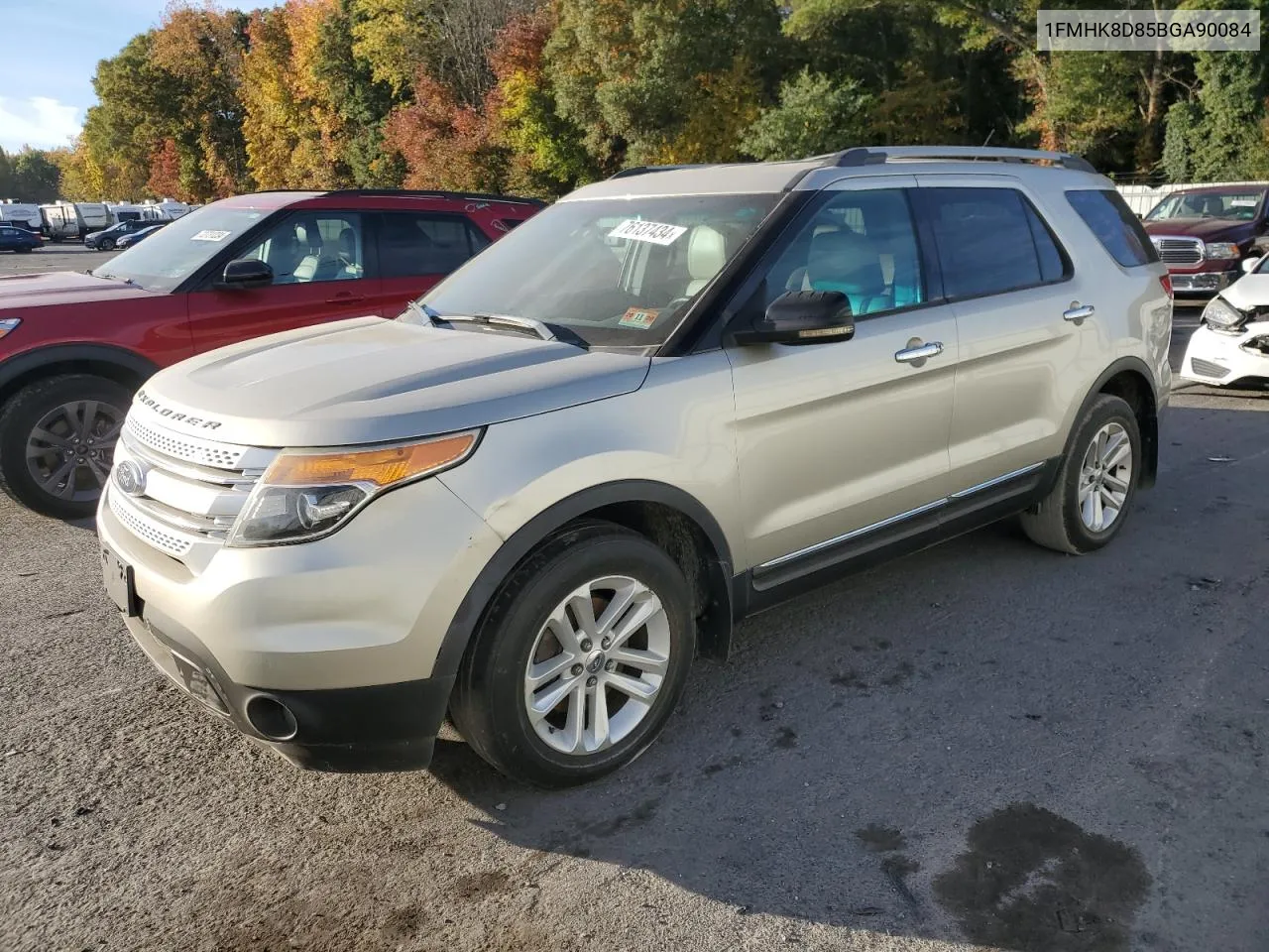 2011 Ford Explorer Xlt VIN: 1FMHK8D85BGA90084 Lot: 76137434