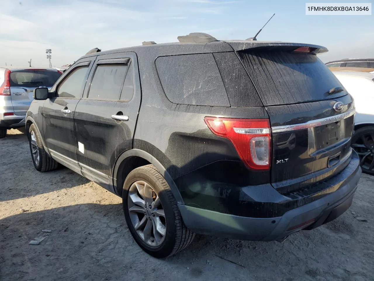 2011 Ford Explorer Xlt VIN: 1FMHK8D8XBGA13646 Lot: 76193144