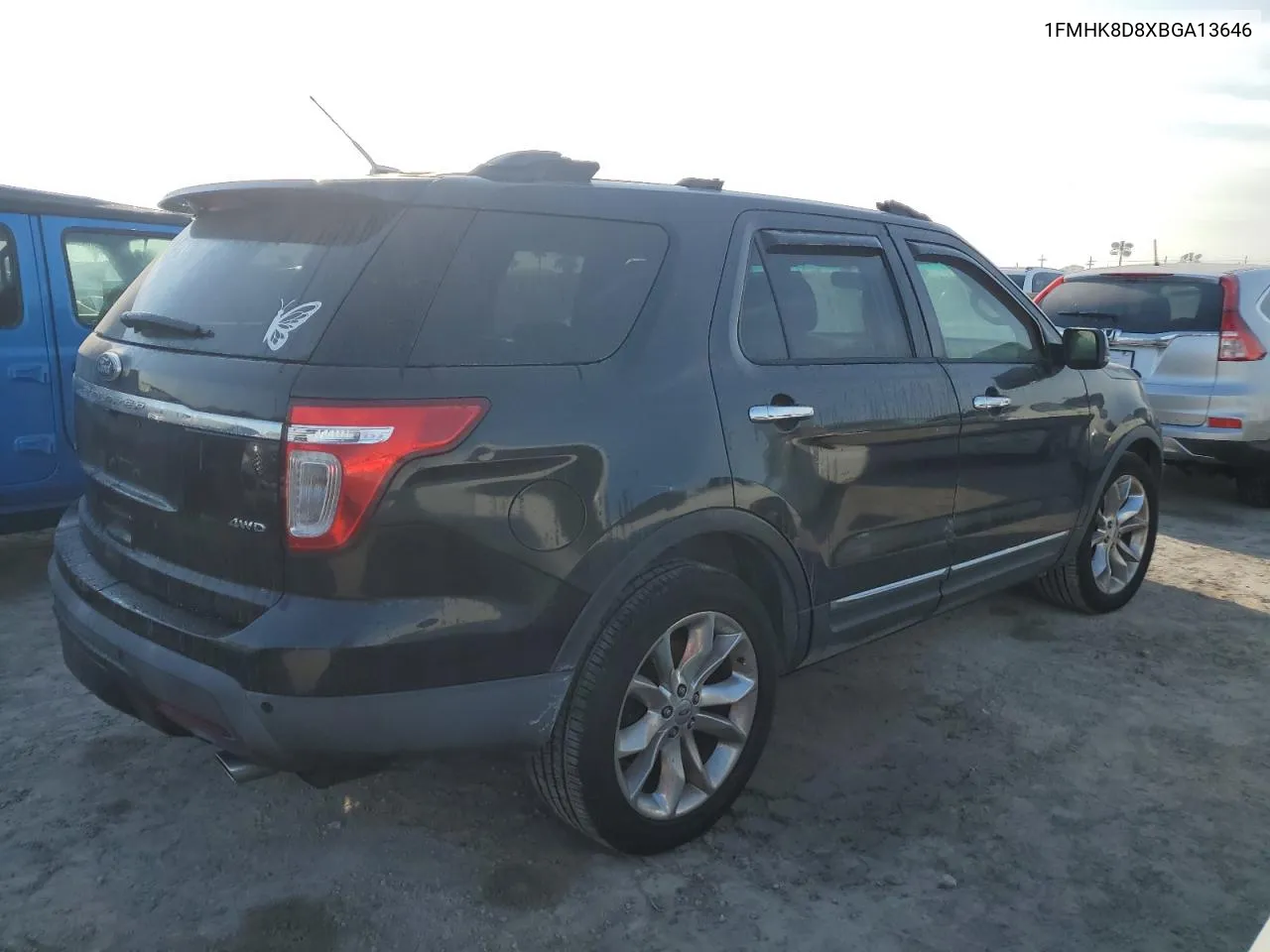 2011 Ford Explorer Xlt VIN: 1FMHK8D8XBGA13646 Lot: 76193144