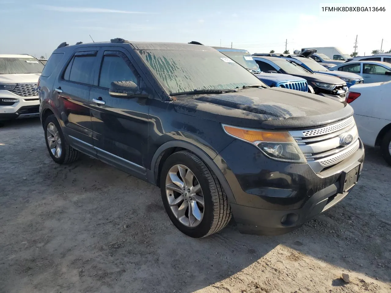 2011 Ford Explorer Xlt VIN: 1FMHK8D8XBGA13646 Lot: 76193144