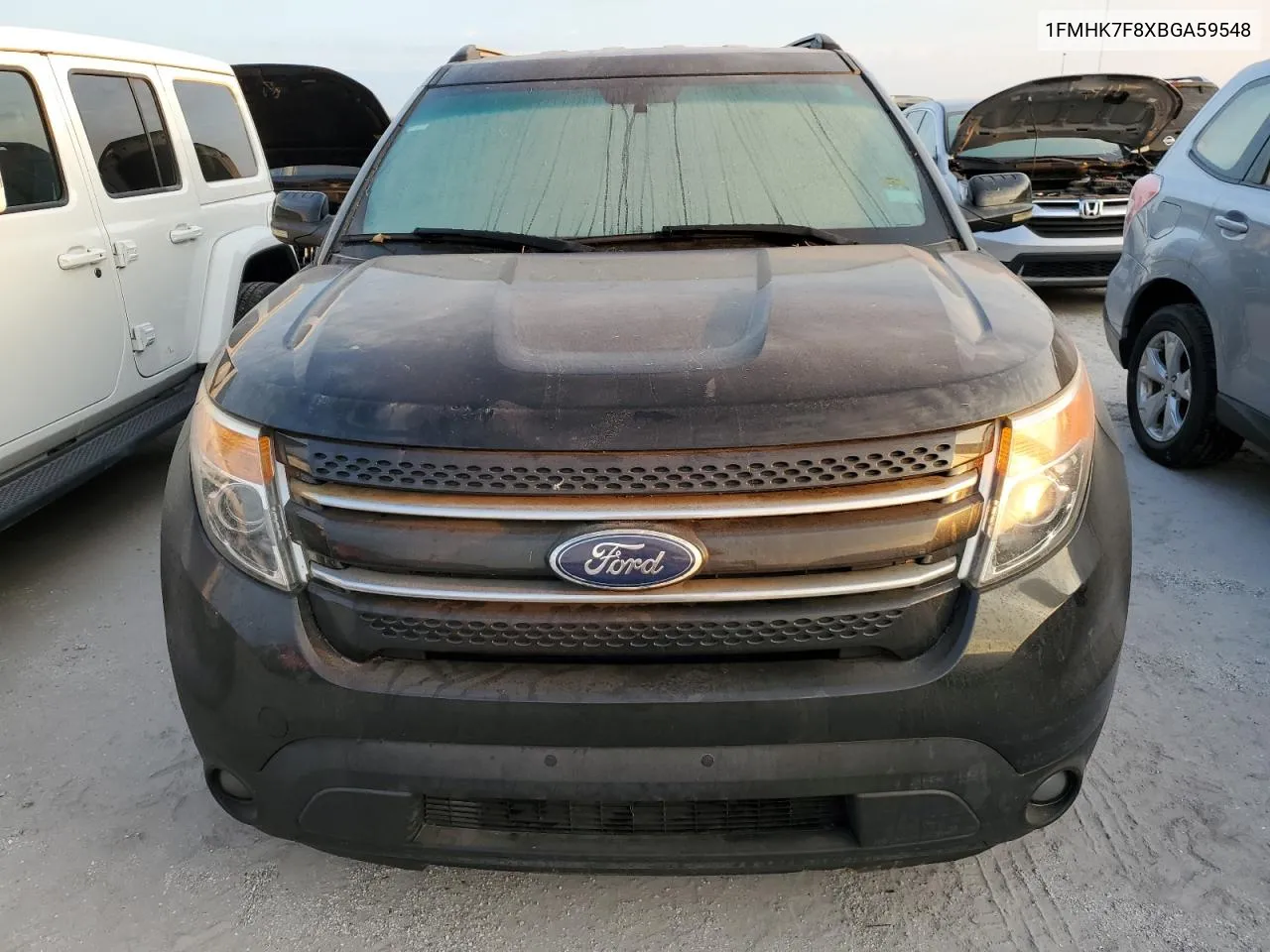 2011 Ford Explorer Limited VIN: 1FMHK7F8XBGA59548 Lot: 76359664