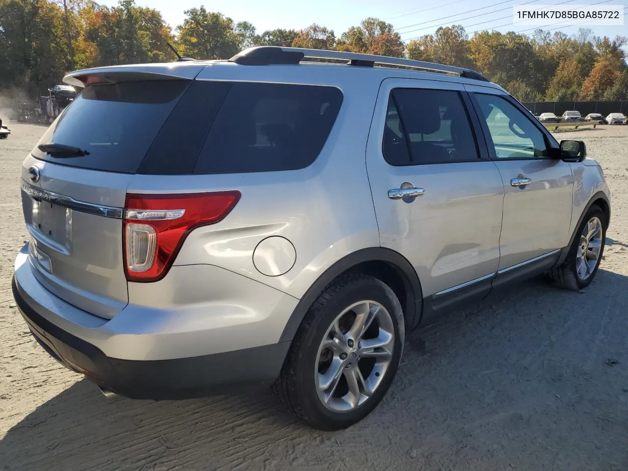 2011 Ford Explorer Xlt VIN: 1FMHK7D85BGA85722 Lot: 76372924