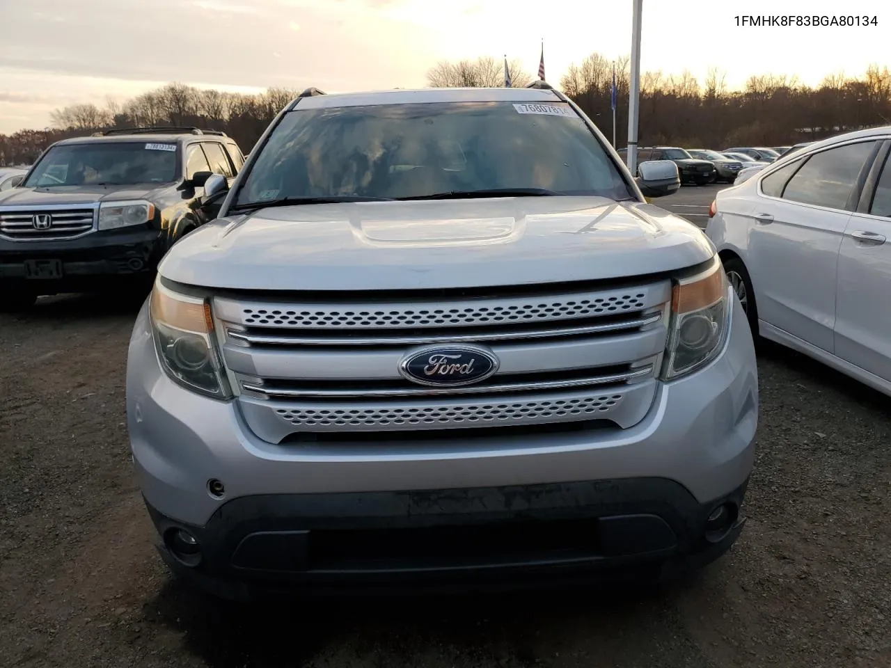 2011 Ford Explorer Limited VIN: 1FMHK8F83BGA80134 Lot: 76807814