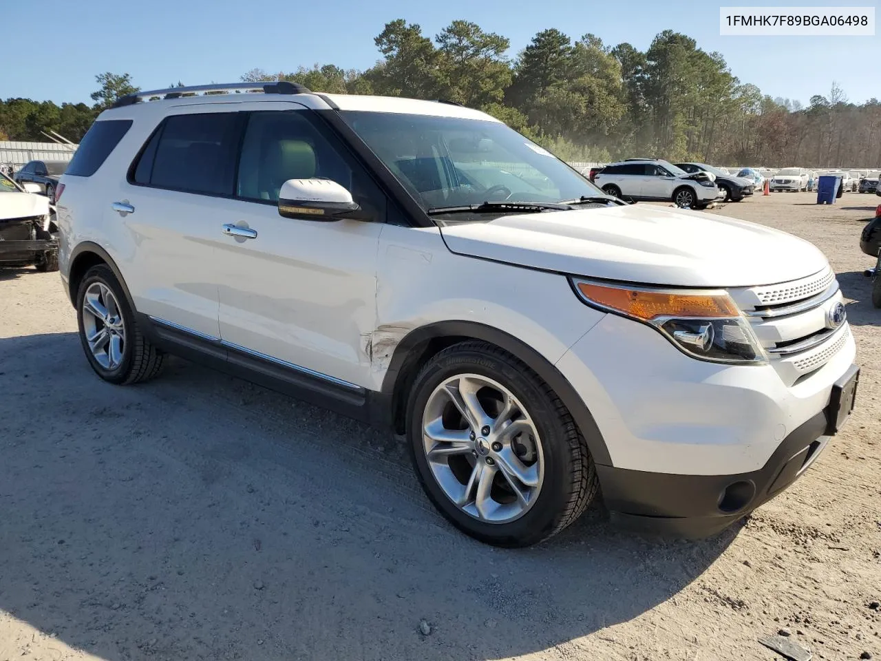 2011 Ford Explorer Limited VIN: 1FMHK7F89BGA06498 Lot: 76864294