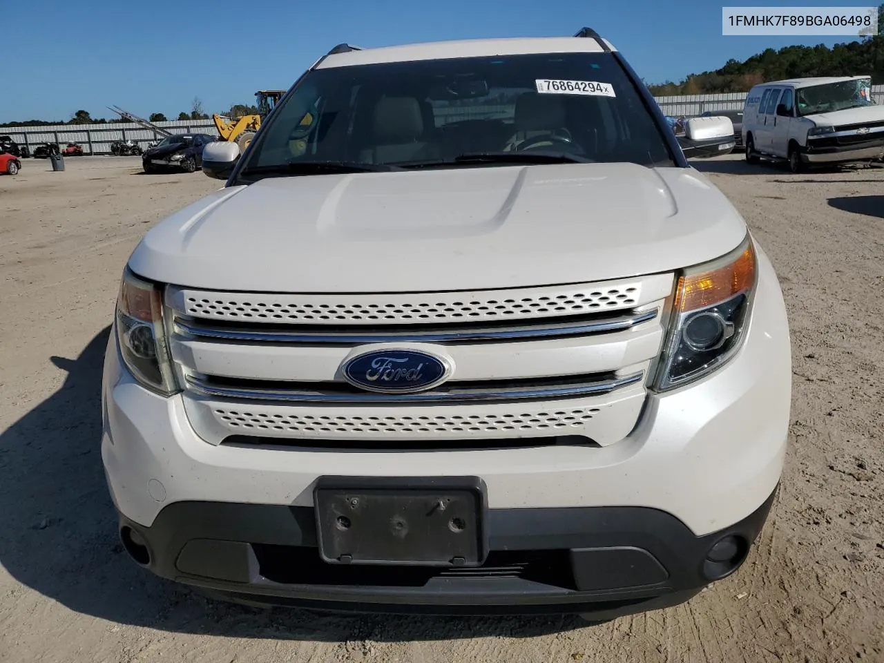 2011 Ford Explorer Limited VIN: 1FMHK7F89BGA06498 Lot: 76864294