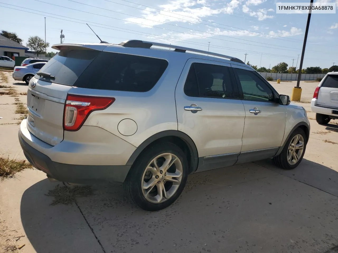 2011 Ford Explorer Limited VIN: 1FMHK7F8XBGA68878 Lot: 76935924