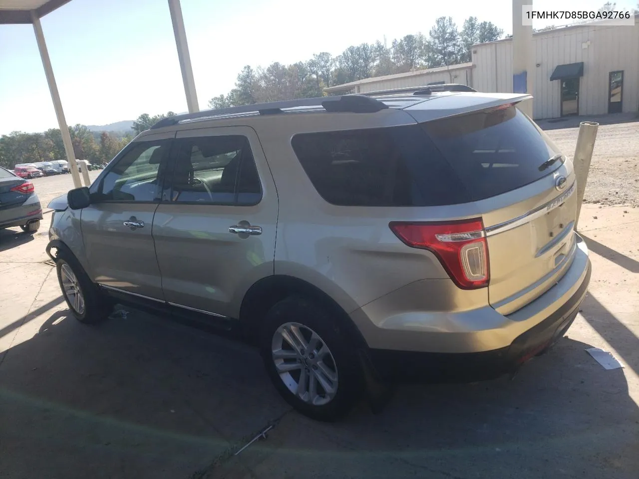 2011 Ford Explorer Xlt VIN: 1FMHK7D85BGA92766 Lot: 77103324