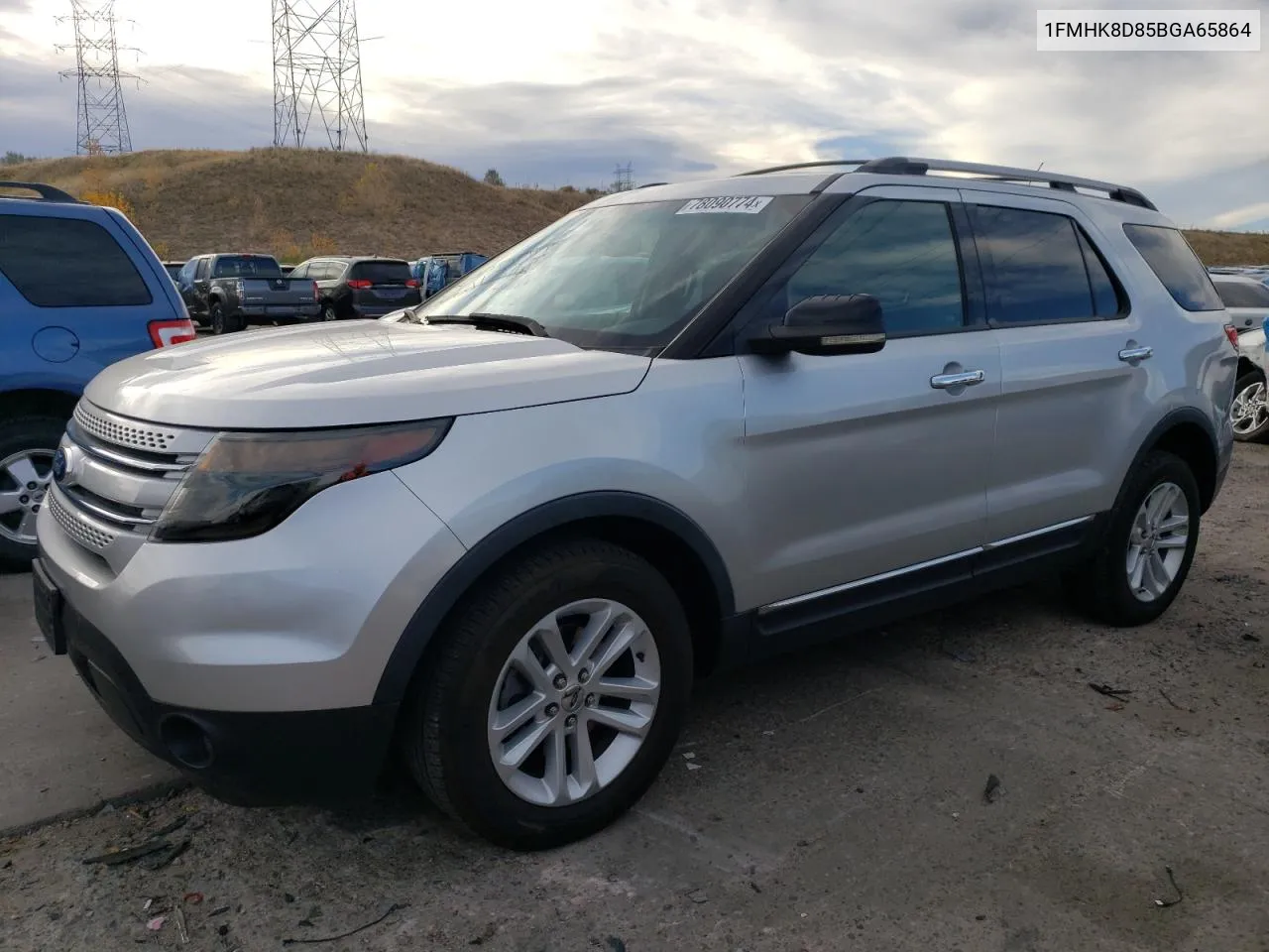 2011 Ford Explorer Xlt VIN: 1FMHK8D85BGA65864 Lot: 78090774