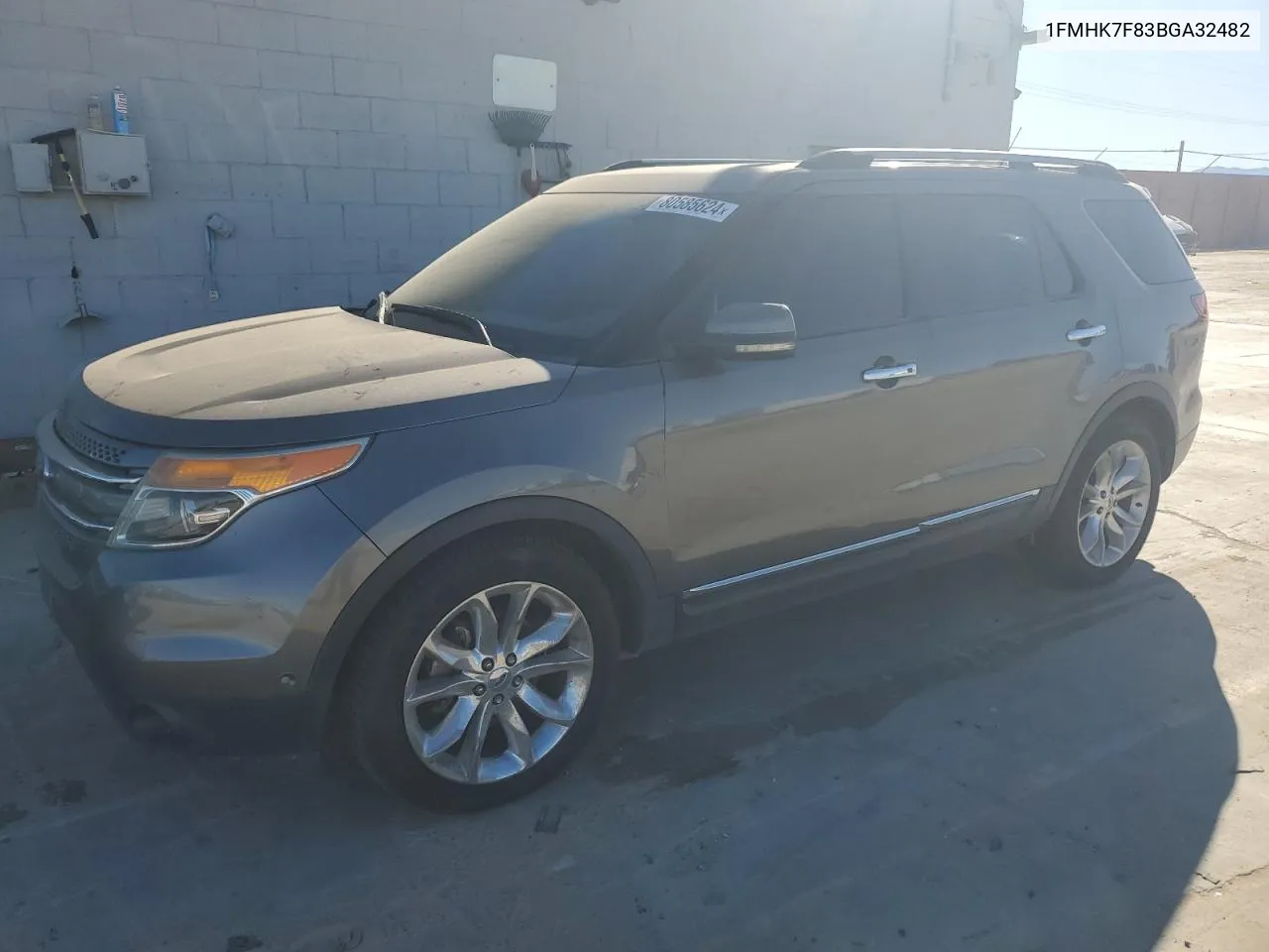 2011 Ford Explorer Limited VIN: 1FMHK7F83BGA32482 Lot: 80585624