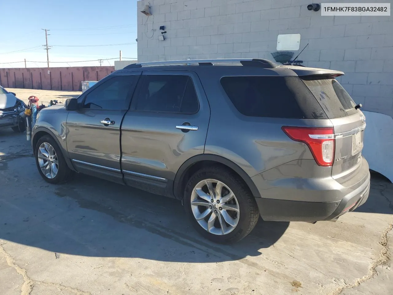 2011 Ford Explorer Limited VIN: 1FMHK7F83BGA32482 Lot: 80585624