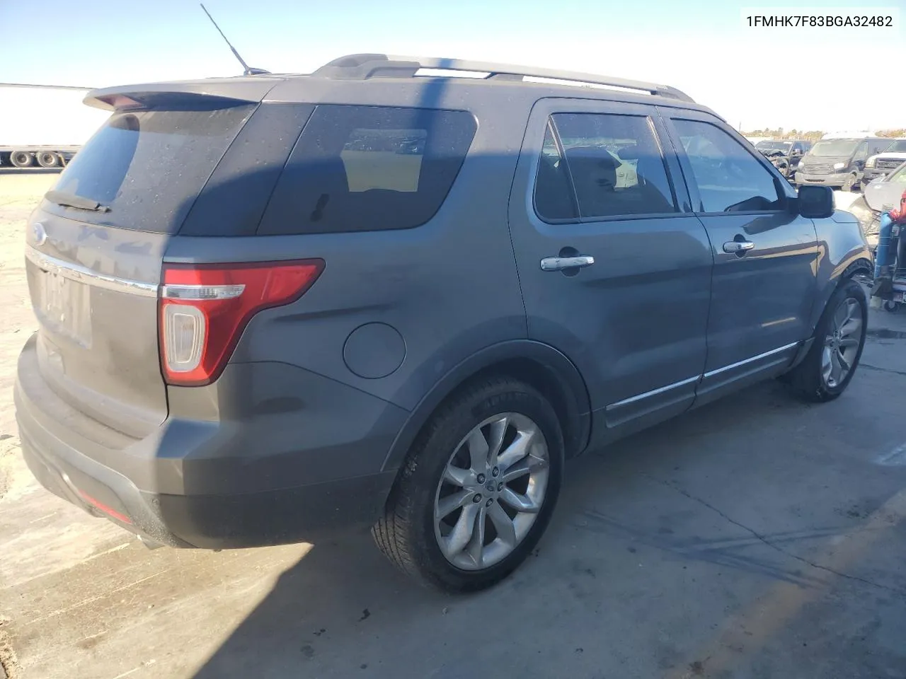 2011 Ford Explorer Limited VIN: 1FMHK7F83BGA32482 Lot: 80585624