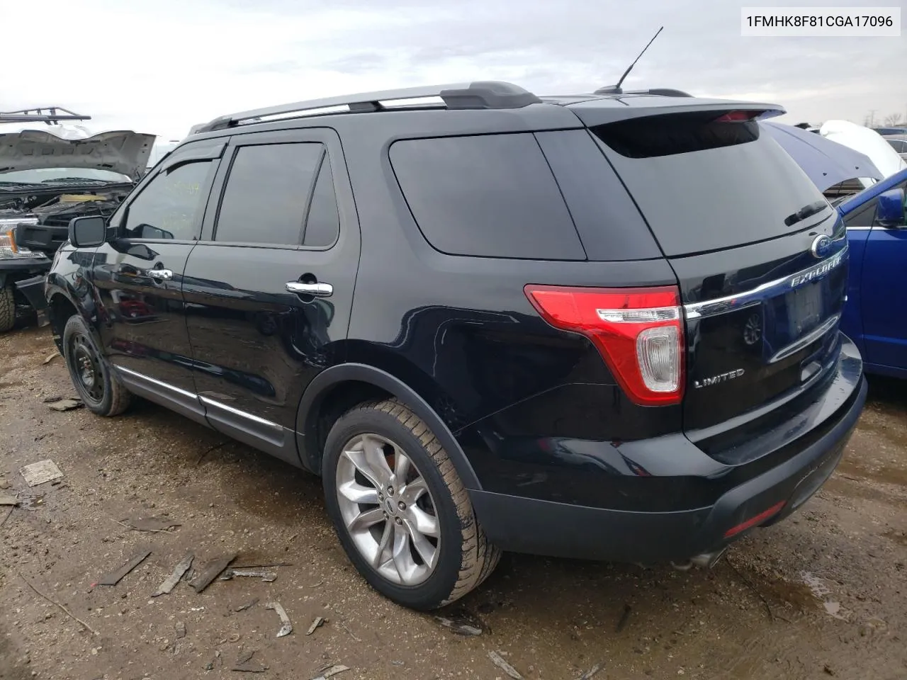 1FMHK8F81CGA17096 2012 Ford Explorer Limited