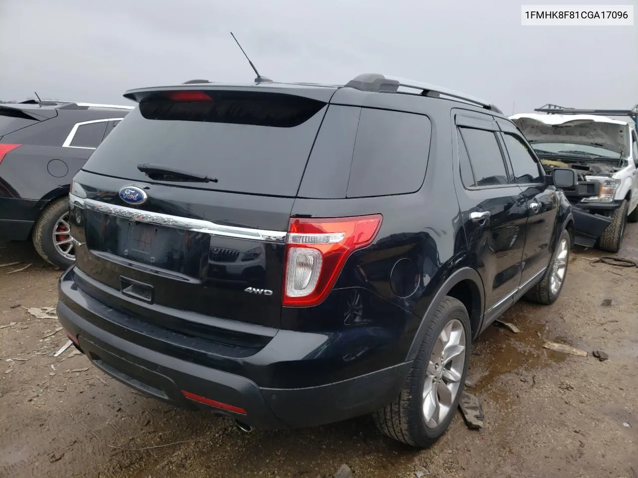 1FMHK8F81CGA17096 2012 Ford Explorer Limited