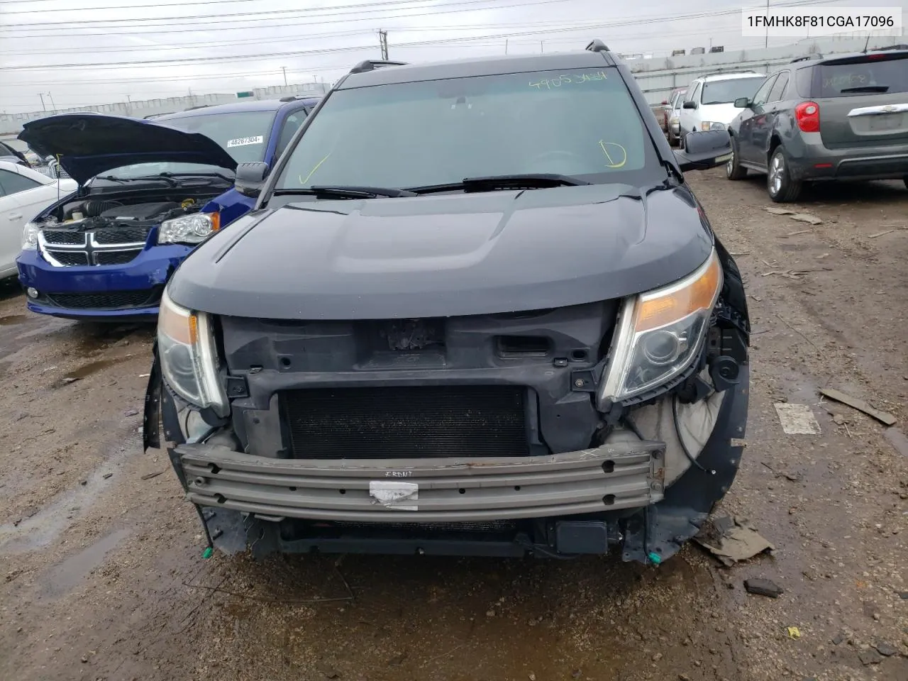 1FMHK8F81CGA17096 2012 Ford Explorer Limited