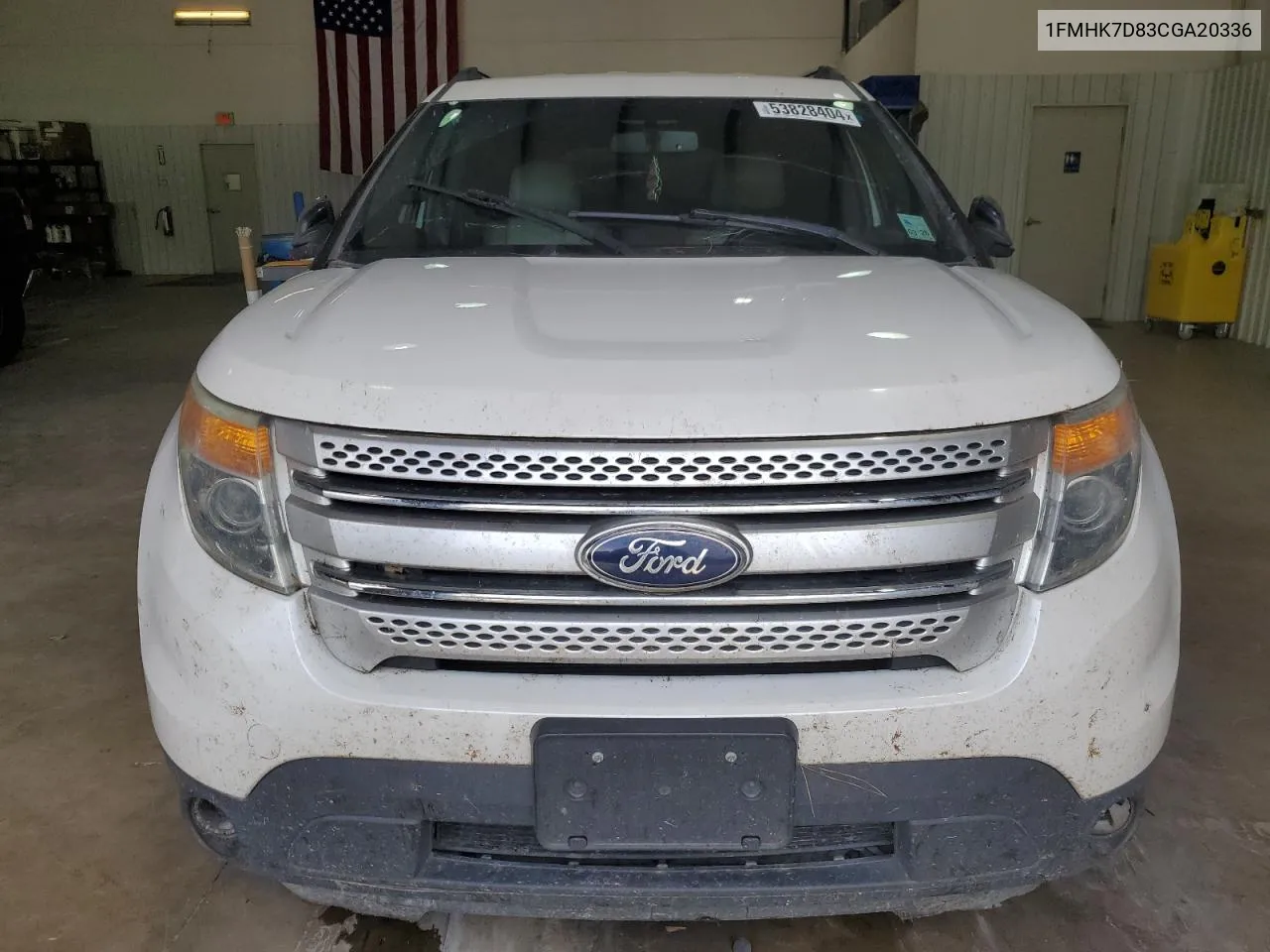 2012 Ford Explorer Xlt VIN: 1FMHK7D83CGA20336 Lot: 53828404