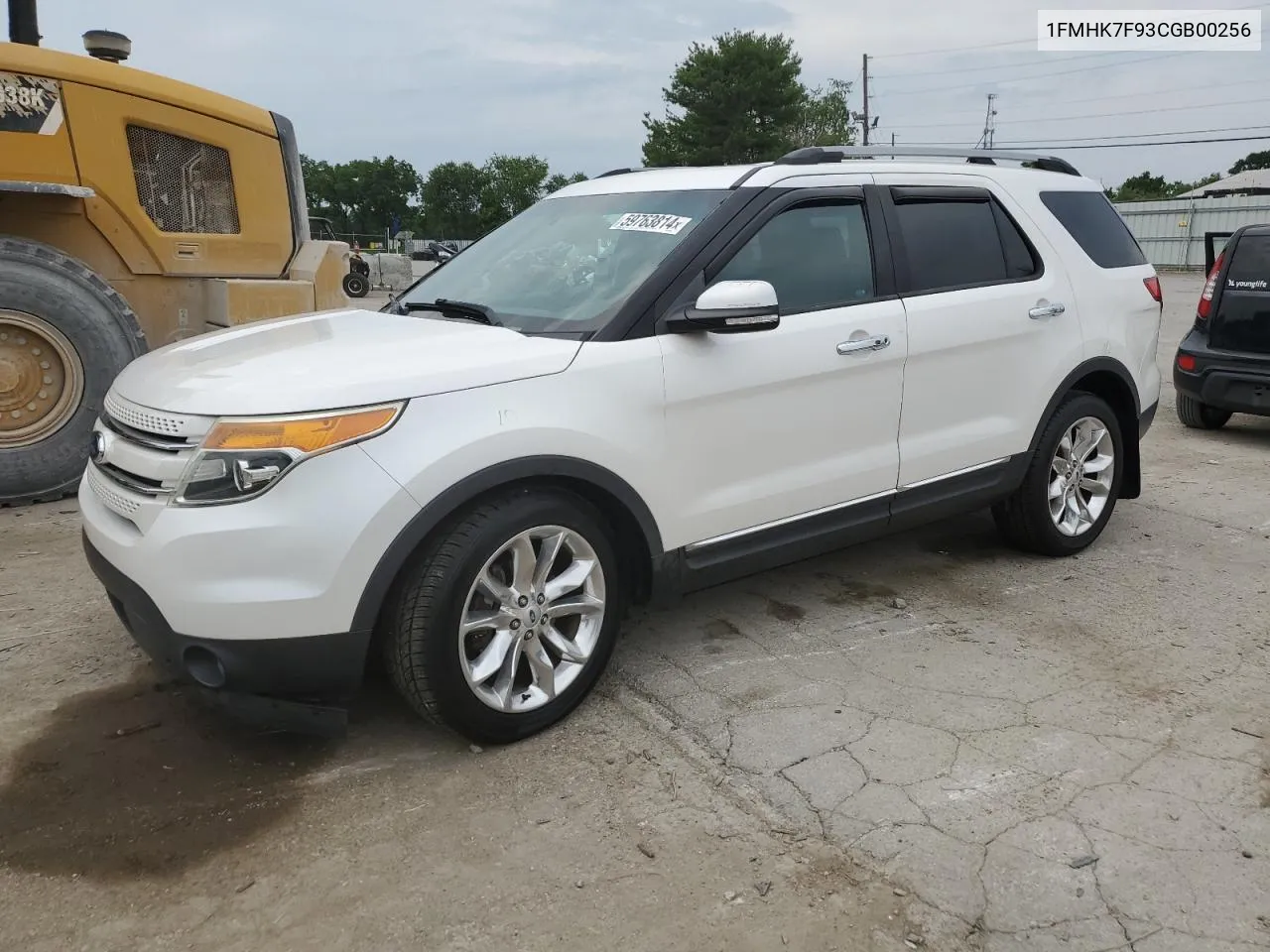 2012 Ford Explorer Limited VIN: 1FMHK7F93CGB00256 Lot: 59763814