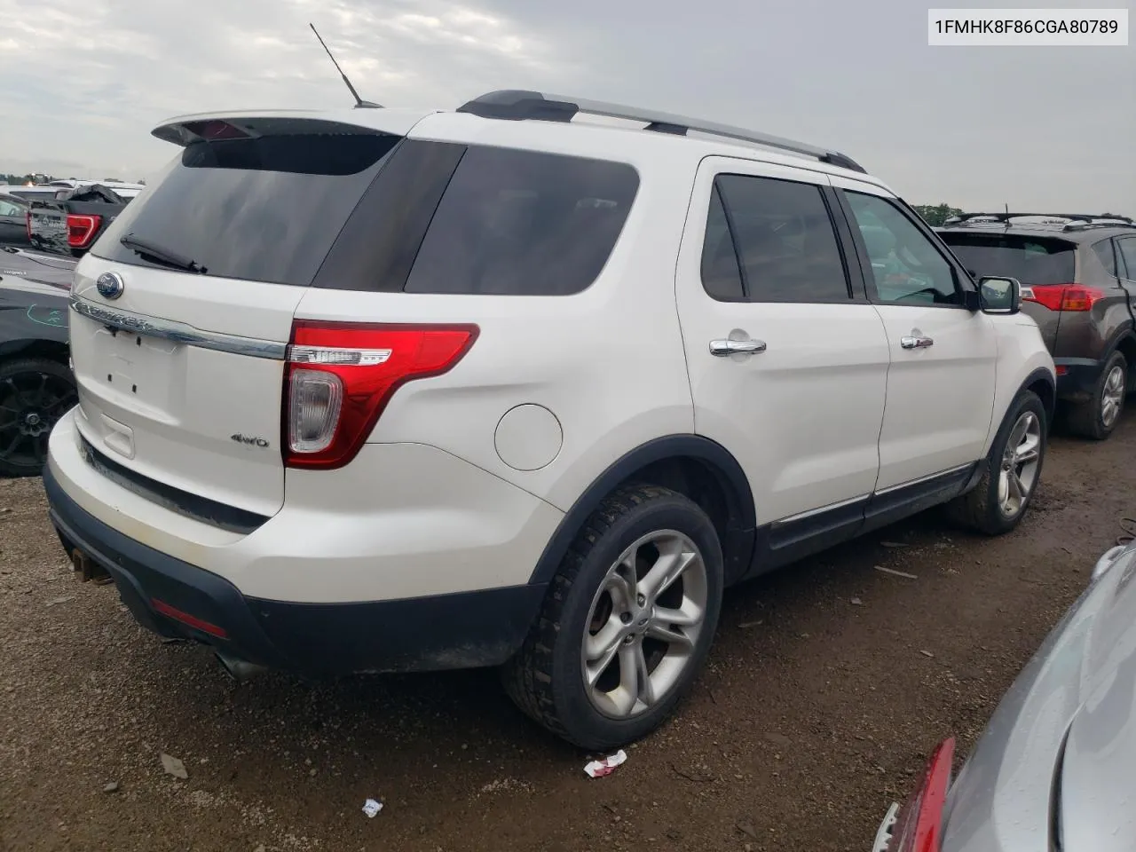 1FMHK8F86CGA80789 2012 Ford Explorer Limited