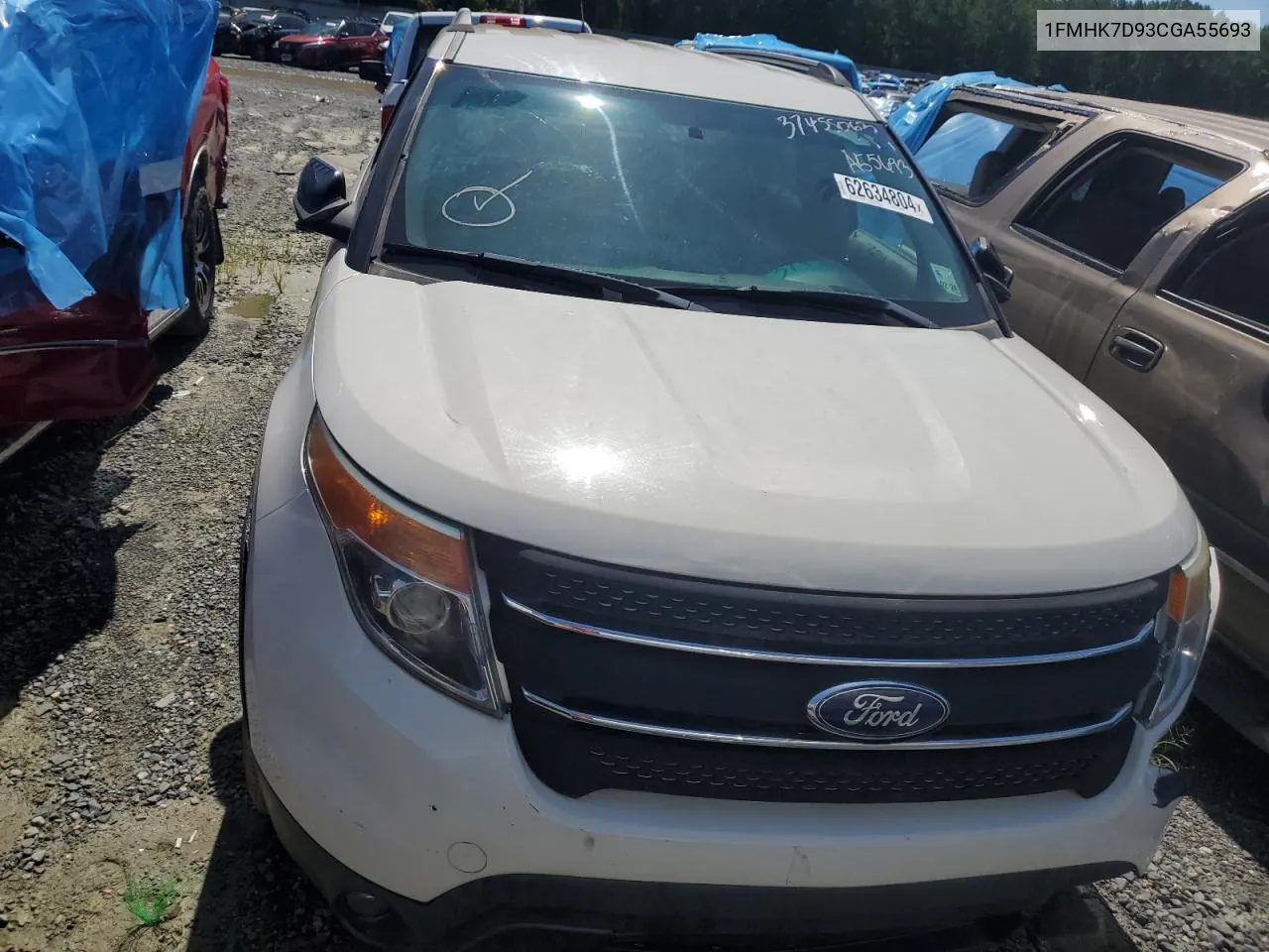 1FMHK7D93CGA55693 2012 Ford Explorer Xlt