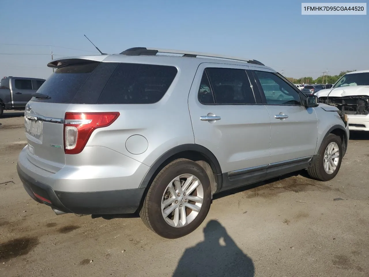 2012 Ford Explorer Xlt VIN: 1FMHK7D95CGA44520 Lot: 63320084