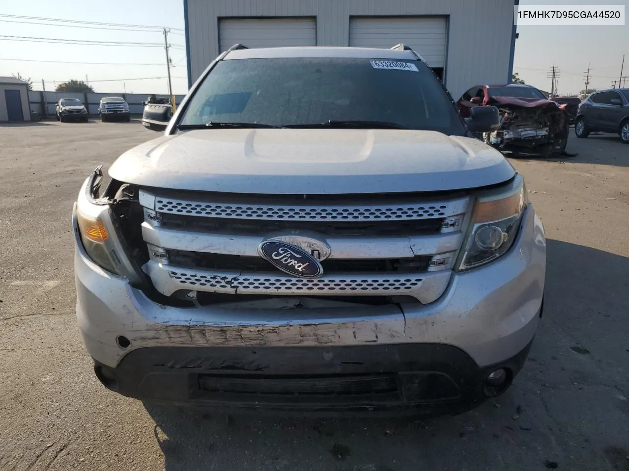 2012 Ford Explorer Xlt VIN: 1FMHK7D95CGA44520 Lot: 63320084