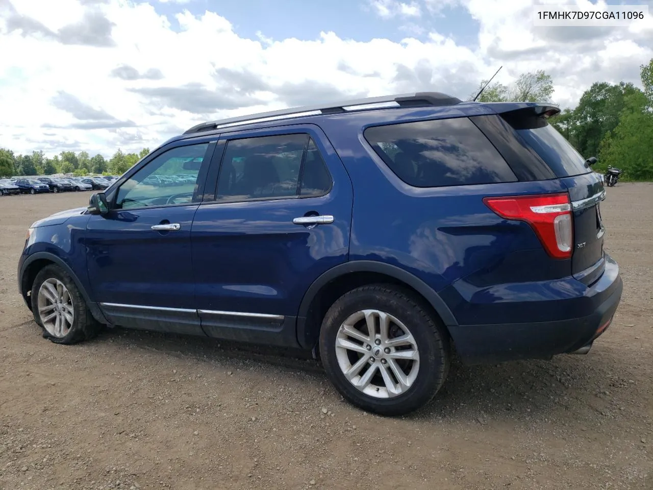 2012 Ford Explorer Xlt VIN: 1FMHK7D97CGA11096 Lot: 63513924